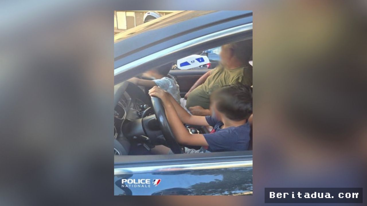 Marseille — Polisi Tangkap Bocah 9 Tahun Menyetir SUV Didampingi Ayahnya