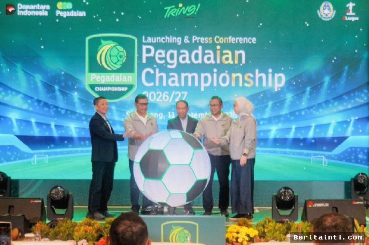 Pegadaian Resmi Gulirkan Championship 2026/2027, 273 Laga Disiarkan