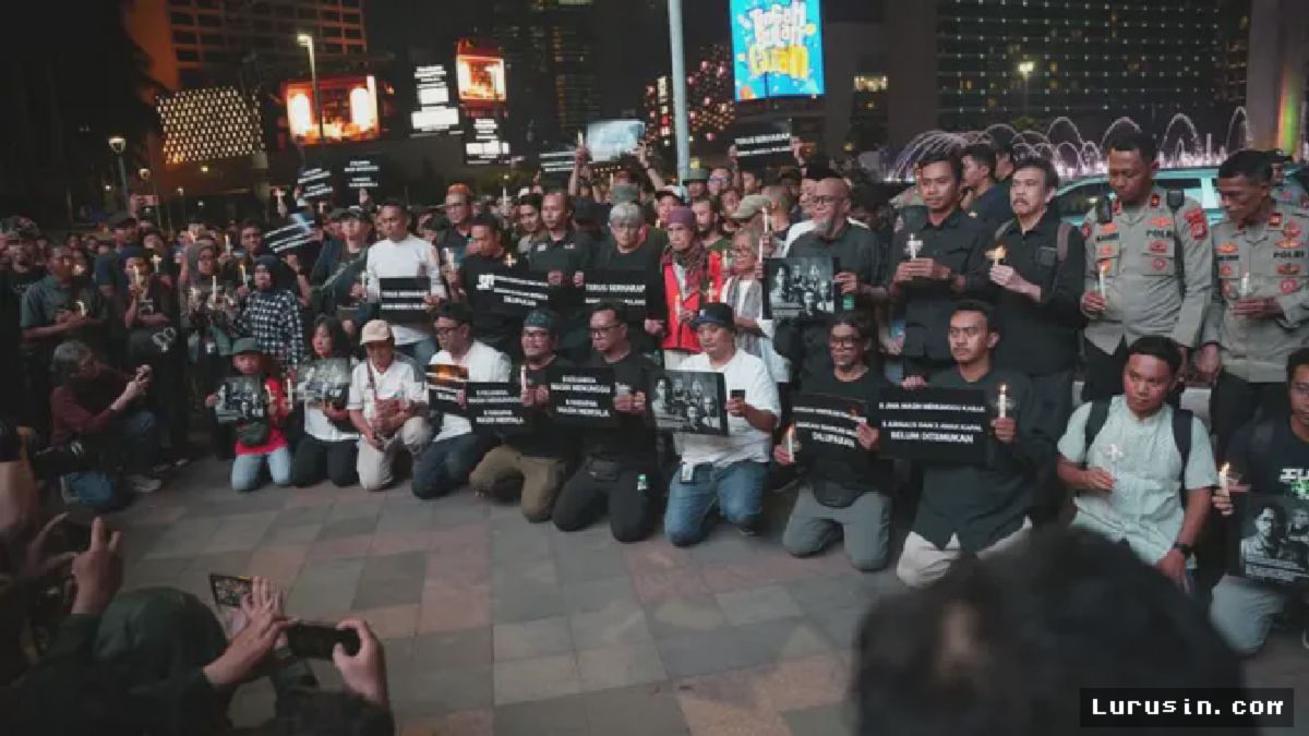 SELAT SUNDA — PFI Gelar Doa Bersama untuk Jurnalis Hilang Kontak