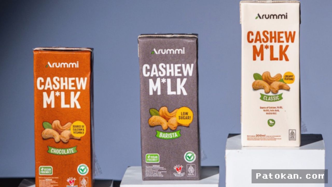 JAKARTA — Arummi Hadirkan Susu Plant-Based Creamy Tiga Varian Utama