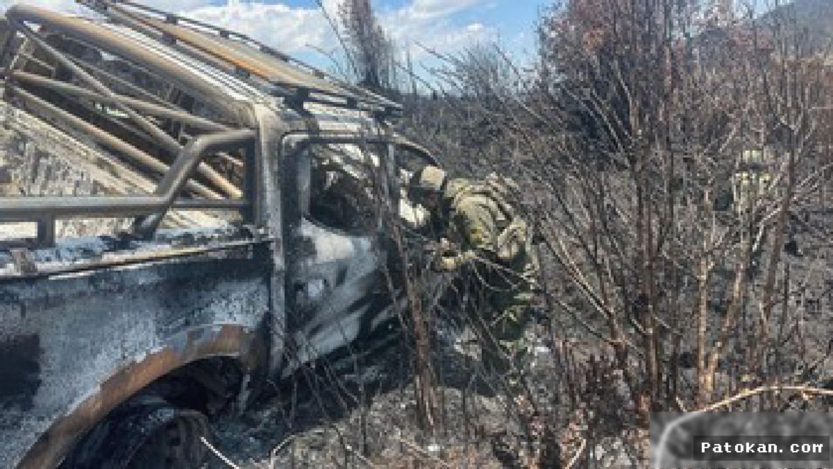 PAPUA — OPM Bakar Sopir Truk Logistik Aris Sanda Hingga Tewas