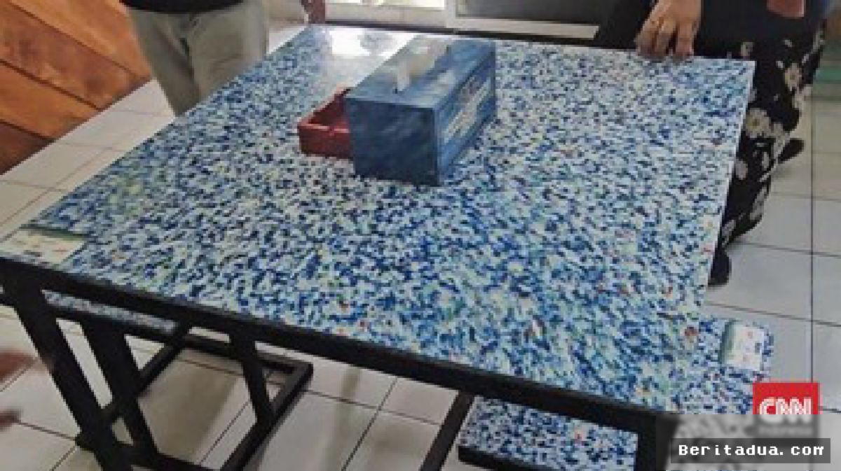 Pertamina Gandeng Lapas Bantul Olah Sampah Plastik Jadi Furnitur