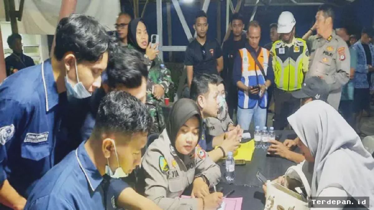 Tim DVI Mendata Puluhan Keluarga Korban Hilang di Posko Ante Mortem