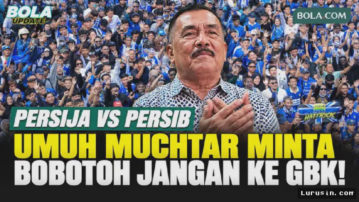 Umuh Muchtar Larang Bobotoh Nekat Hadir di GBK