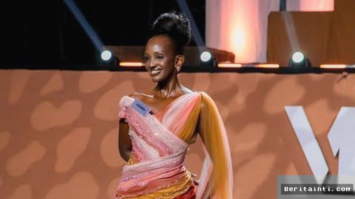 Miss Uganda Pukau Panggung Global Lewat Gaun Inspirasi Operasi Caesar
