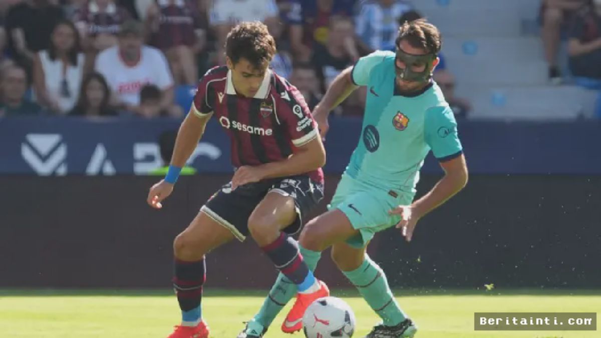 Barcelona Redam Tekanan Tuan Rumah Usai Duel Sengit Kontra Levante