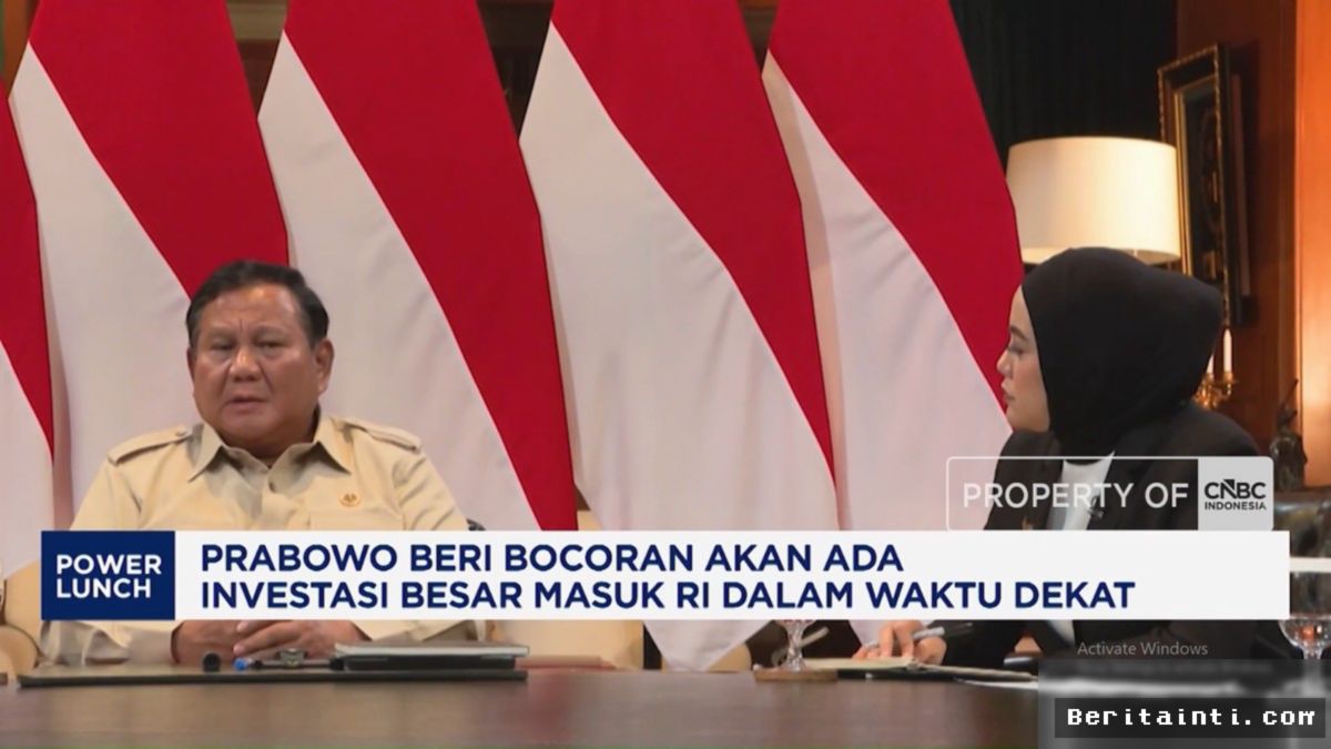 Prabowo Bocorkan Rencana Investasi Raksasa Segera Masuk ke Indonesia