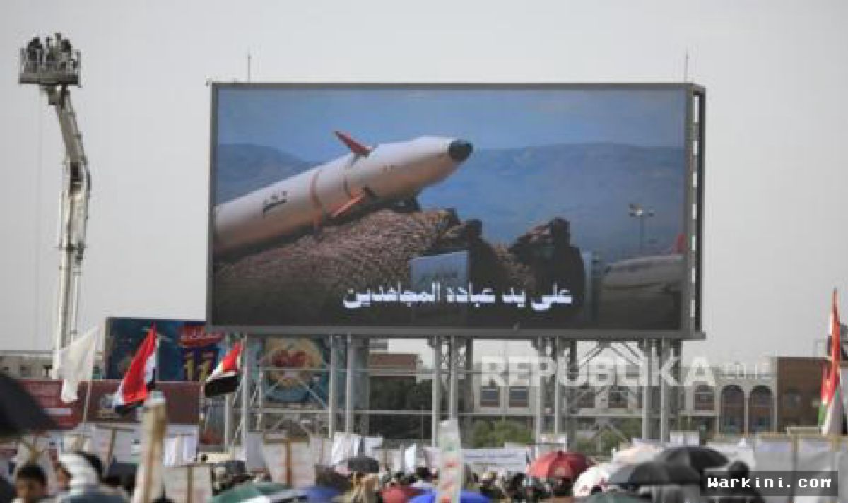 Houthi Disebut Pakai Sistem Pertahanan Udara Canggih Iran di Yaman