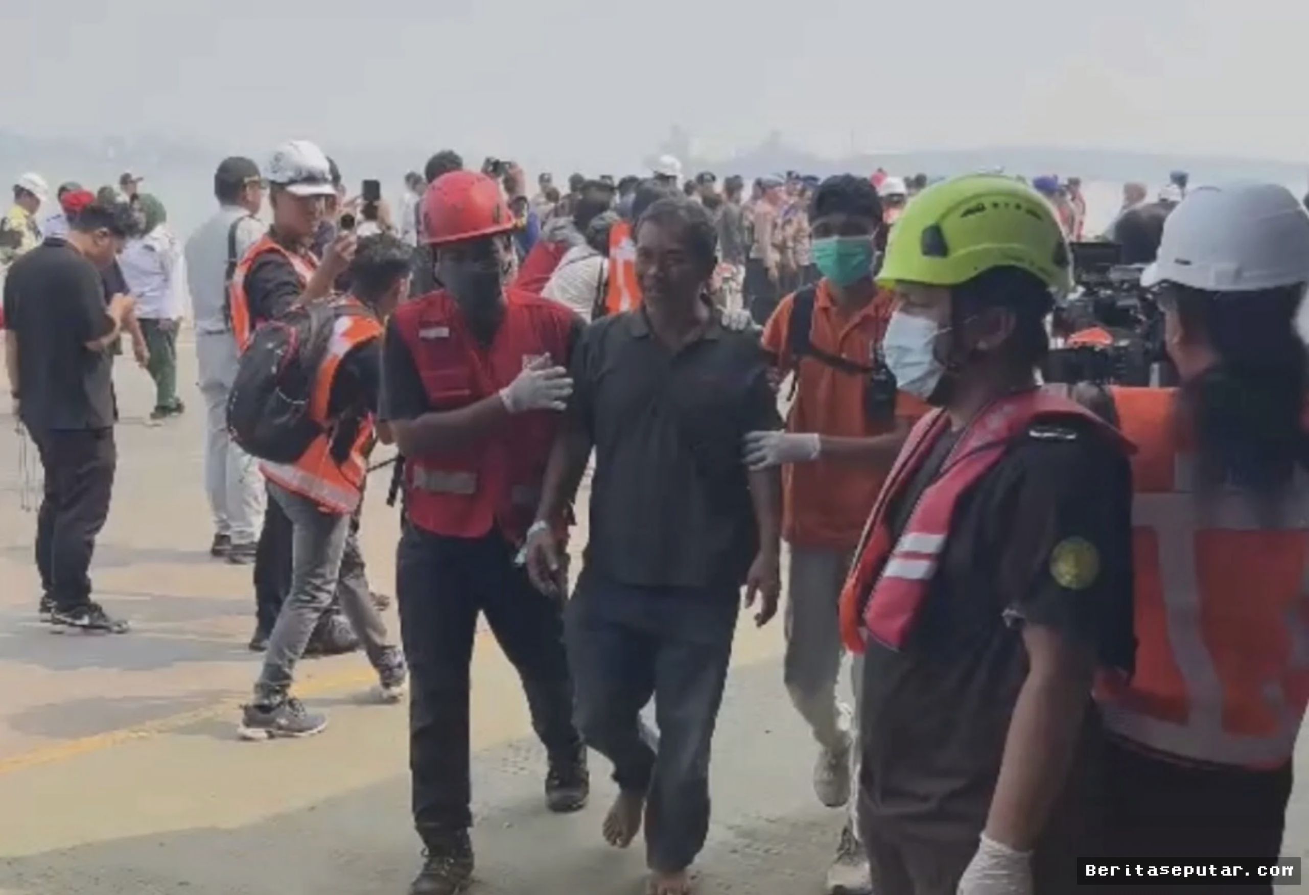 Sebanyak 16 Korban Selamat KM Virgo Transport 8 Tiba di Banjarmasin
