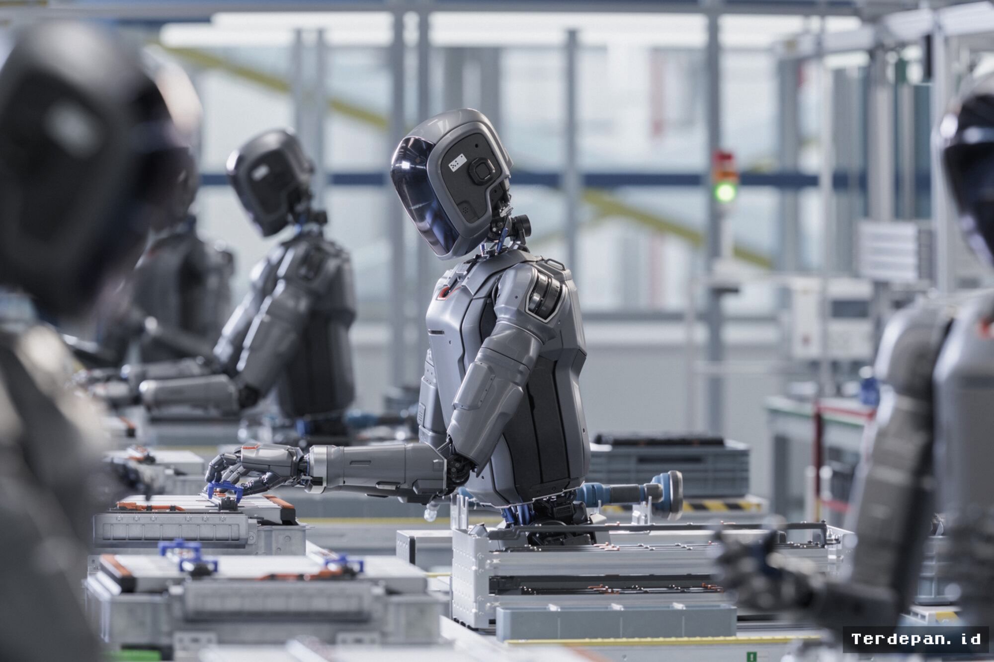 Meta Uji Coba Robot untuk Otomatisasi Pengelolaan Pusat Data