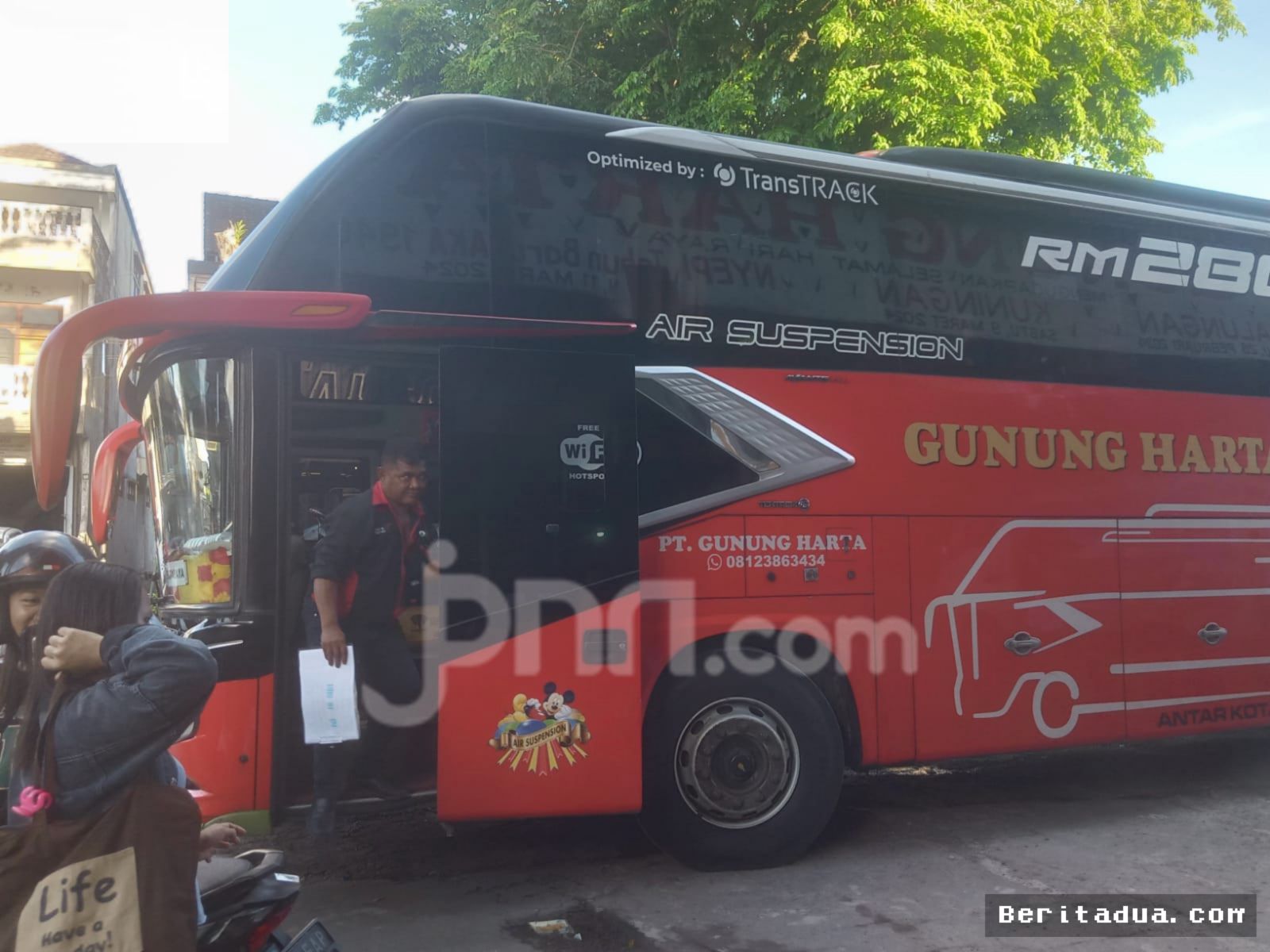 DENPASAR — Operator Bus AKAP Bali-Jawa Perketat Jadwal dan Keandalan Armada