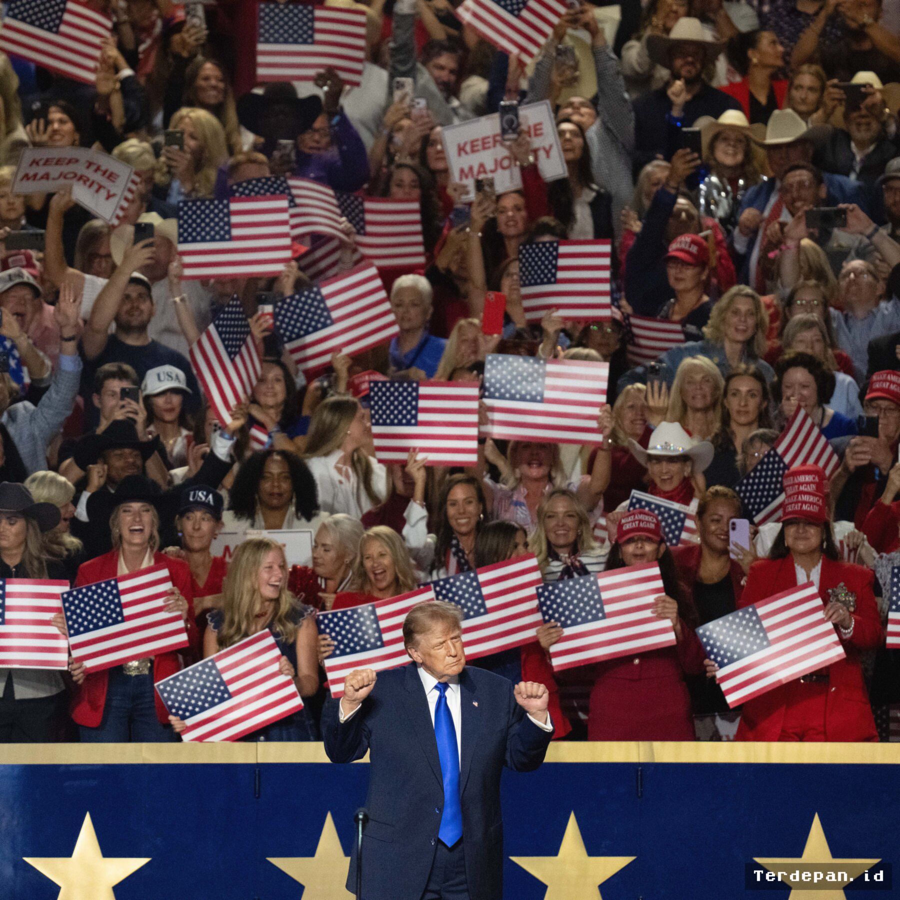 WASHINGTON — Politisi Republik Ragukan Janji Dividen US$5.000 Donald Trump