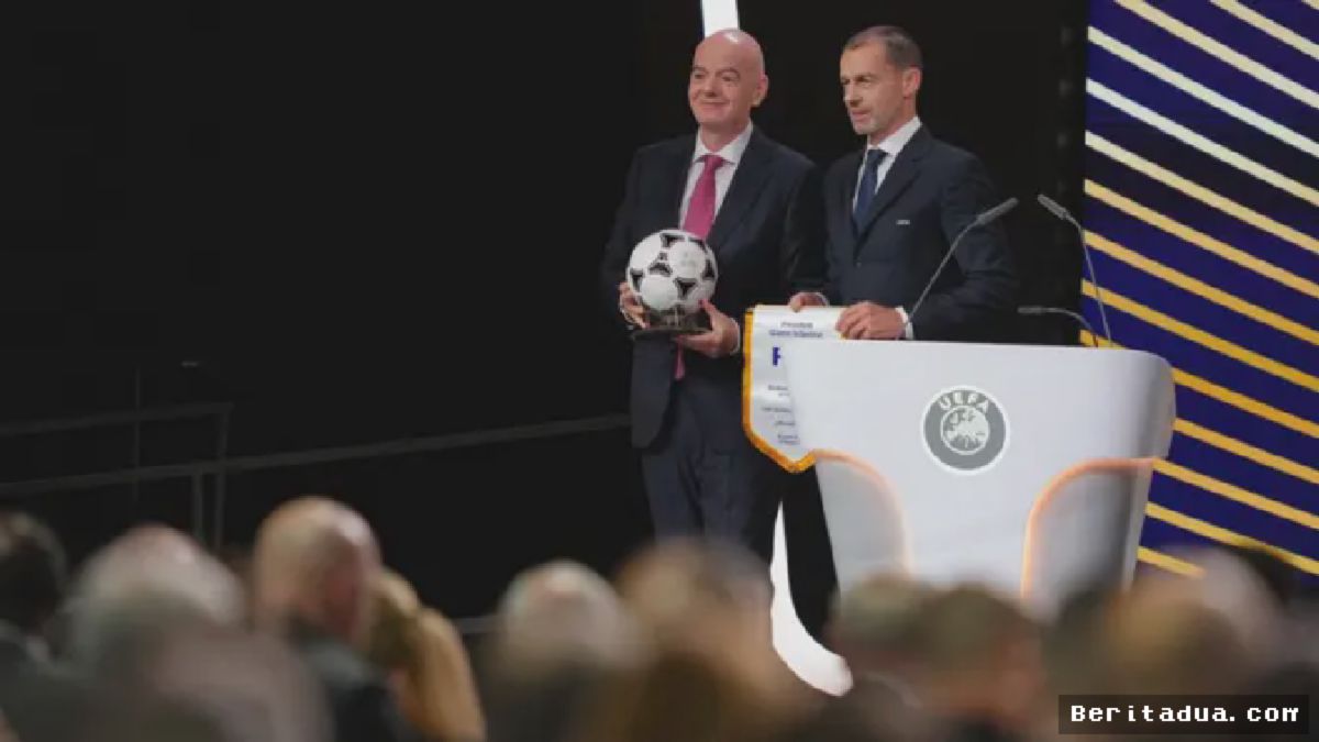Brussels — Infantino dan Ceferin Tegaskan Alur Kerja Sama FIFA-UEFA di Kongres Tahunan