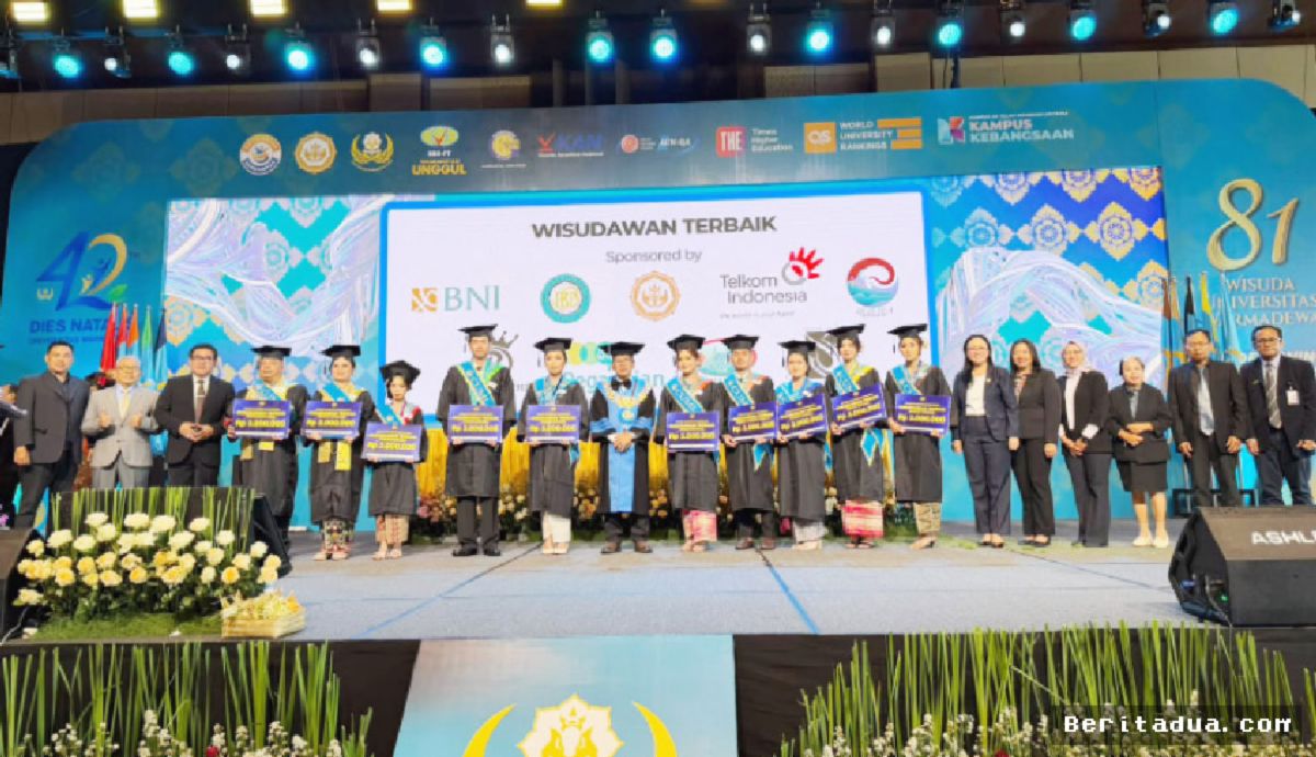 DENPASAR — Universitas Warmadewa Wisuda 1.505 Lulusan Siap Bersaing Global