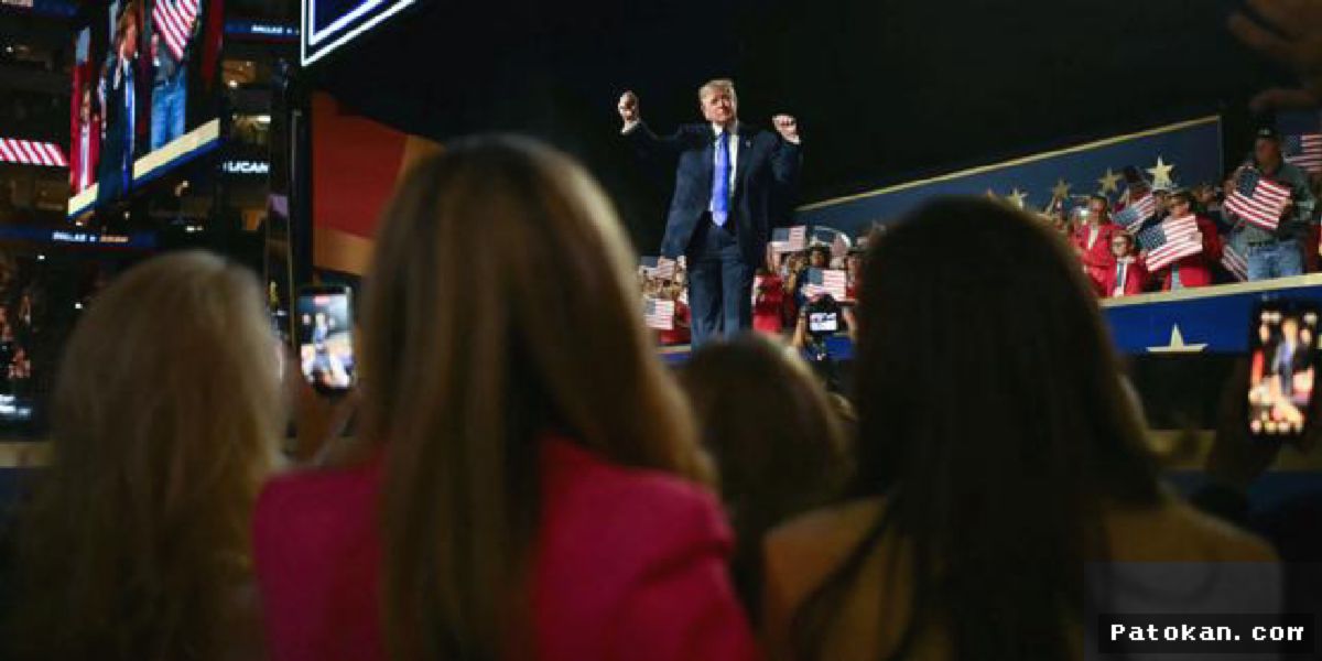DALLAS — Donald Trump Janjikan 5.000 Dolar AS untuk Tiap Warga