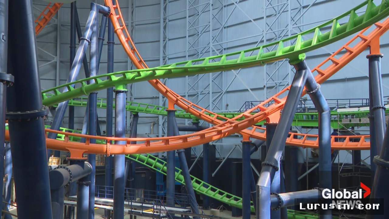 EDMONTON — Galaxyland Siapkan Roller Coaster Nerf Berteknologi Dua Mode