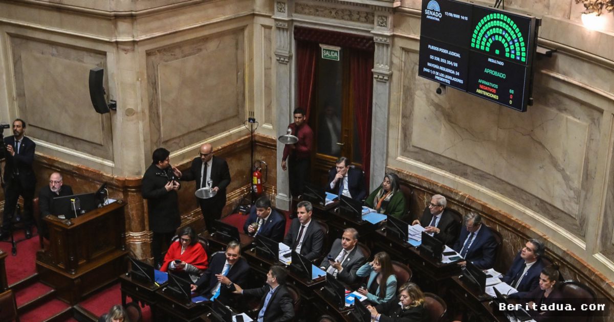 Senat Argentina Aklamasi Loloskan Hakim Terkait Skandal Presiden AFA