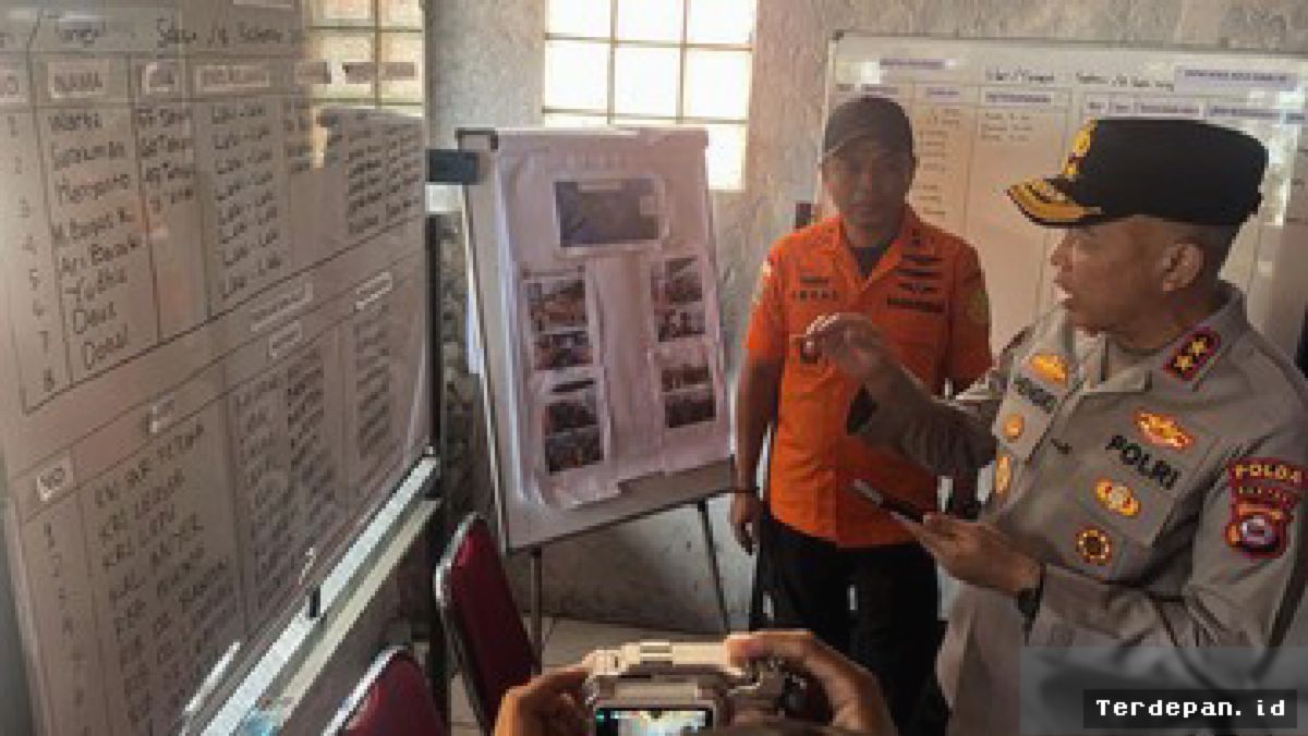 SELAT SUNDA — Tim SAR Perluas Pencarian Delapan Korban Kapal Hilang