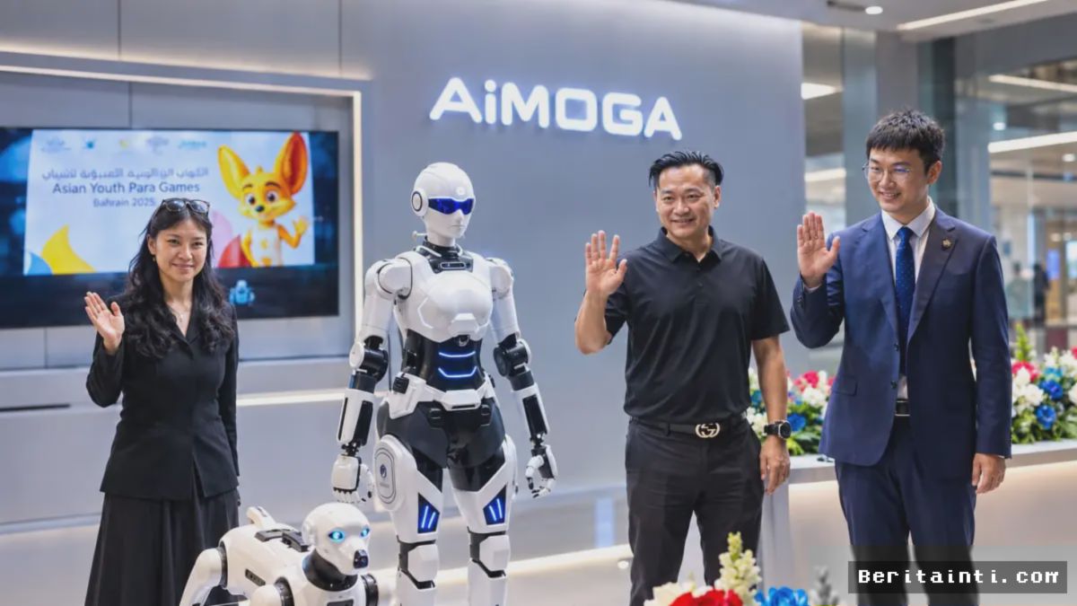 AiMOGA Bawa Robot Cerdas Chery Group Masuki Pasar Eropa