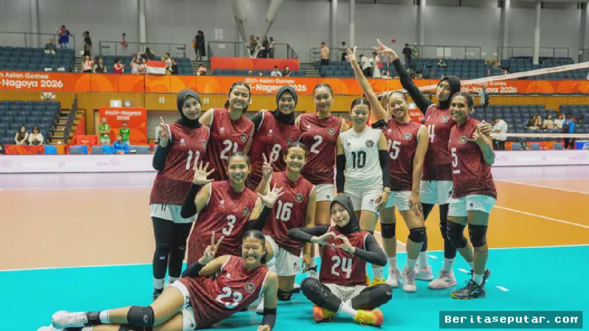 Timnas Voli Putri Indonesia Libas Nepal Tiga Set Langsung