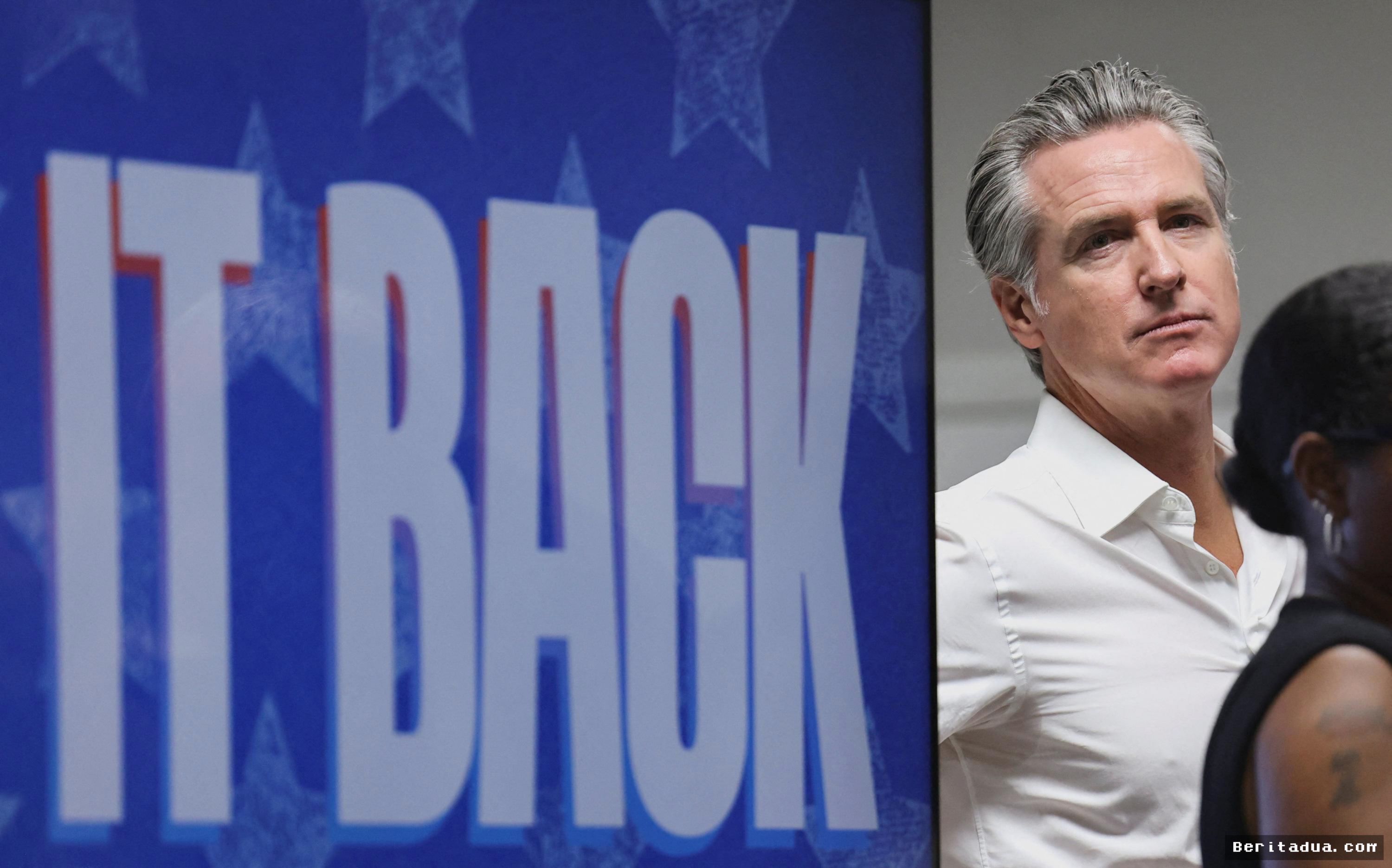 AS: Gavin Newsom Tolak Maju Pilpres 2028 Jika Kamala Harris Bertarung