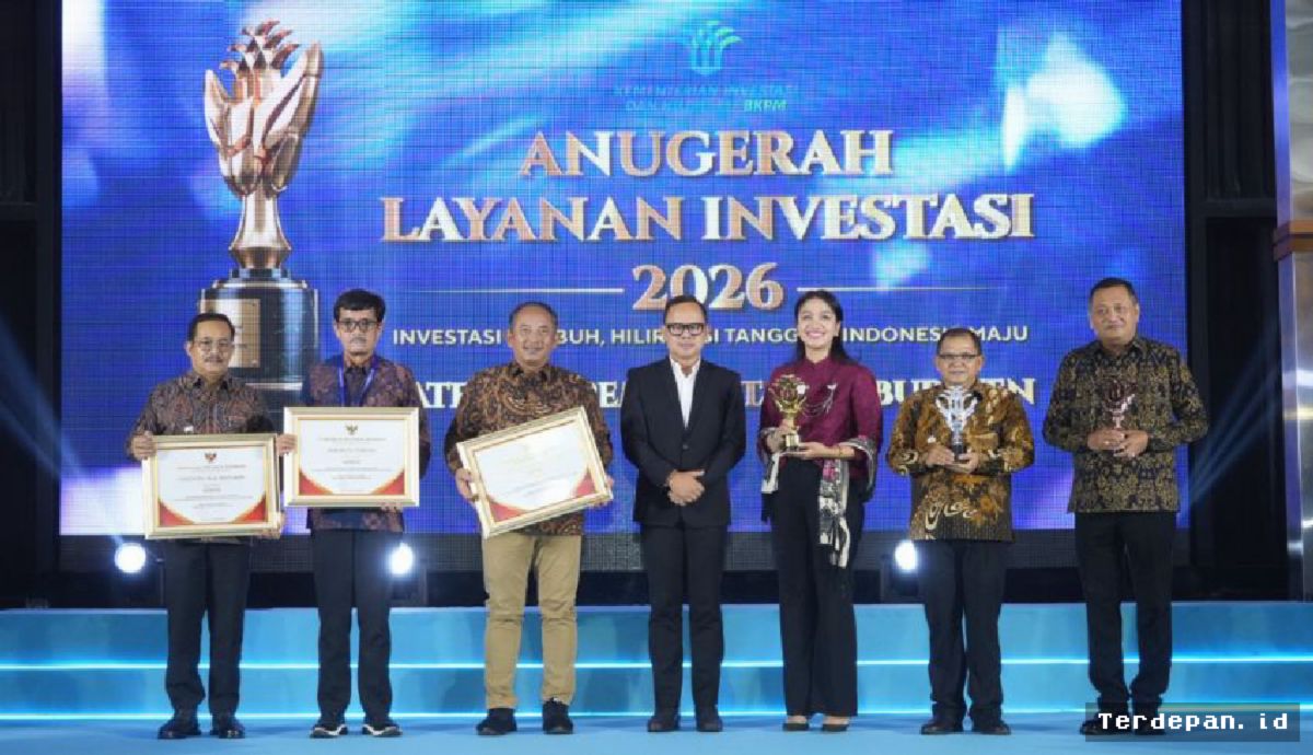 Gianyar Sabet Peringkat Ketiga Nasional Anugerah Layanan Investasi 2026