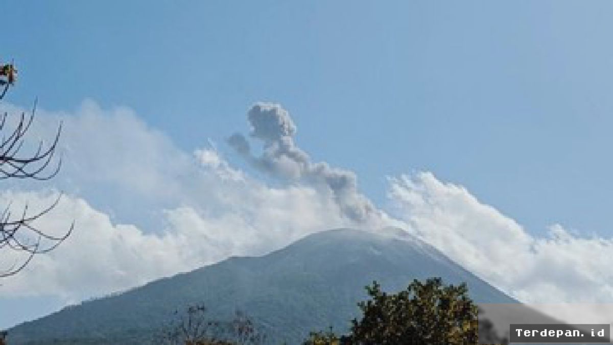 Gunung Ili Lewotolok Erupsi 270 Kali, Dua Bandara NTT Ditutup