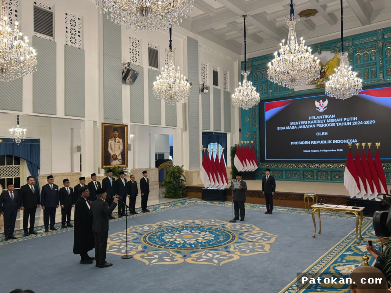 Prabowo Reshuffle Kabinet, Suahasil Nazara Resmi Jabat Menteri Keuangan