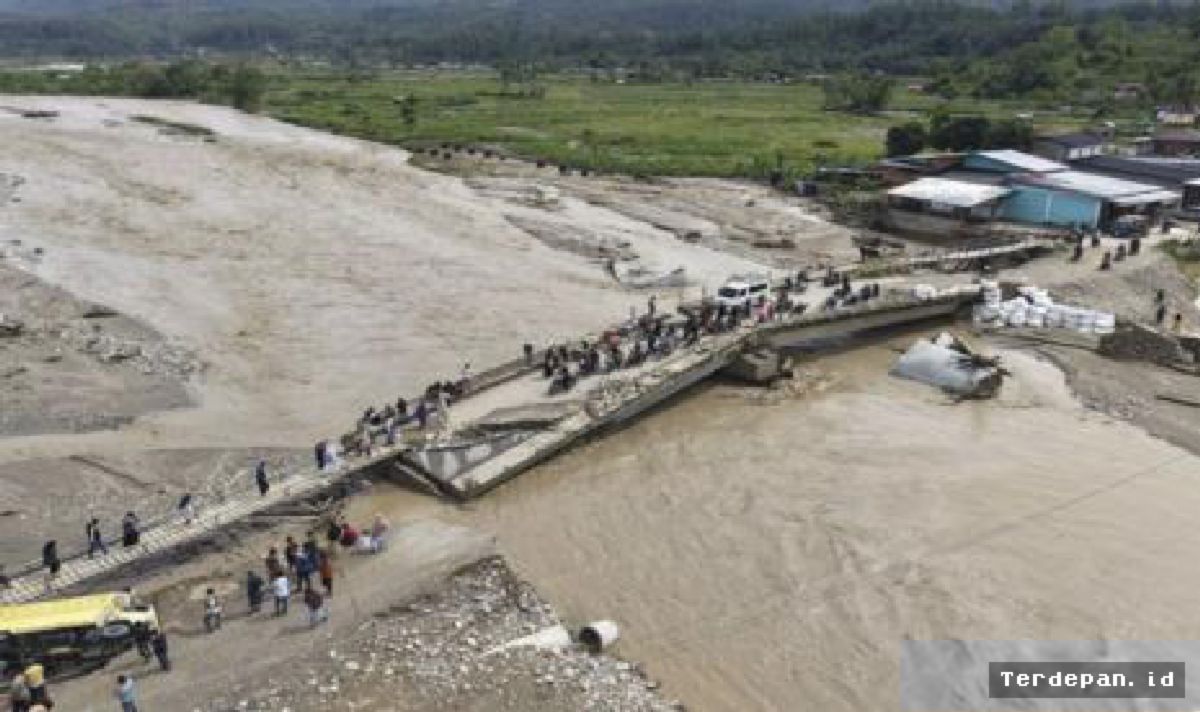 Kementerian PU Percepat Pemulihan Jembatan Aih Bobo Gayo Lues yang Terputus