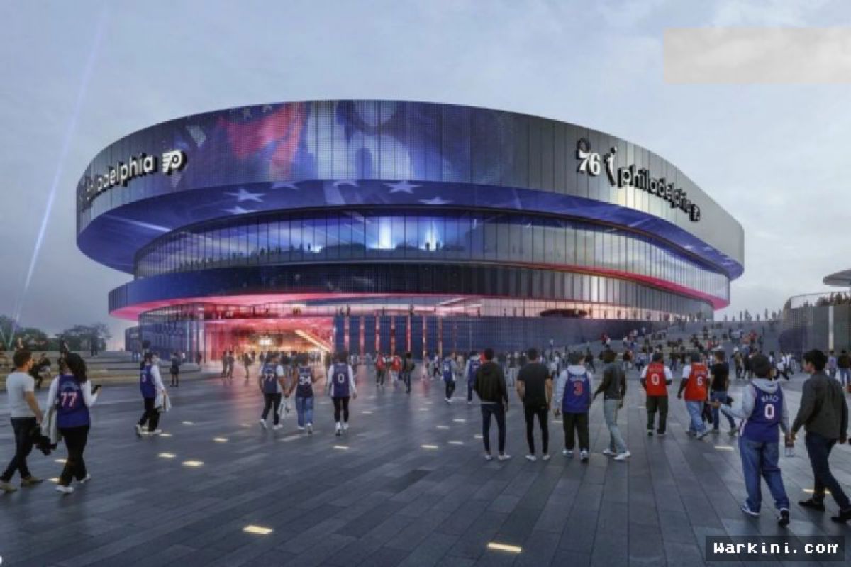 Philadelphia 76ers Pamerkan Desain Arena Baru Musim 2030-2031