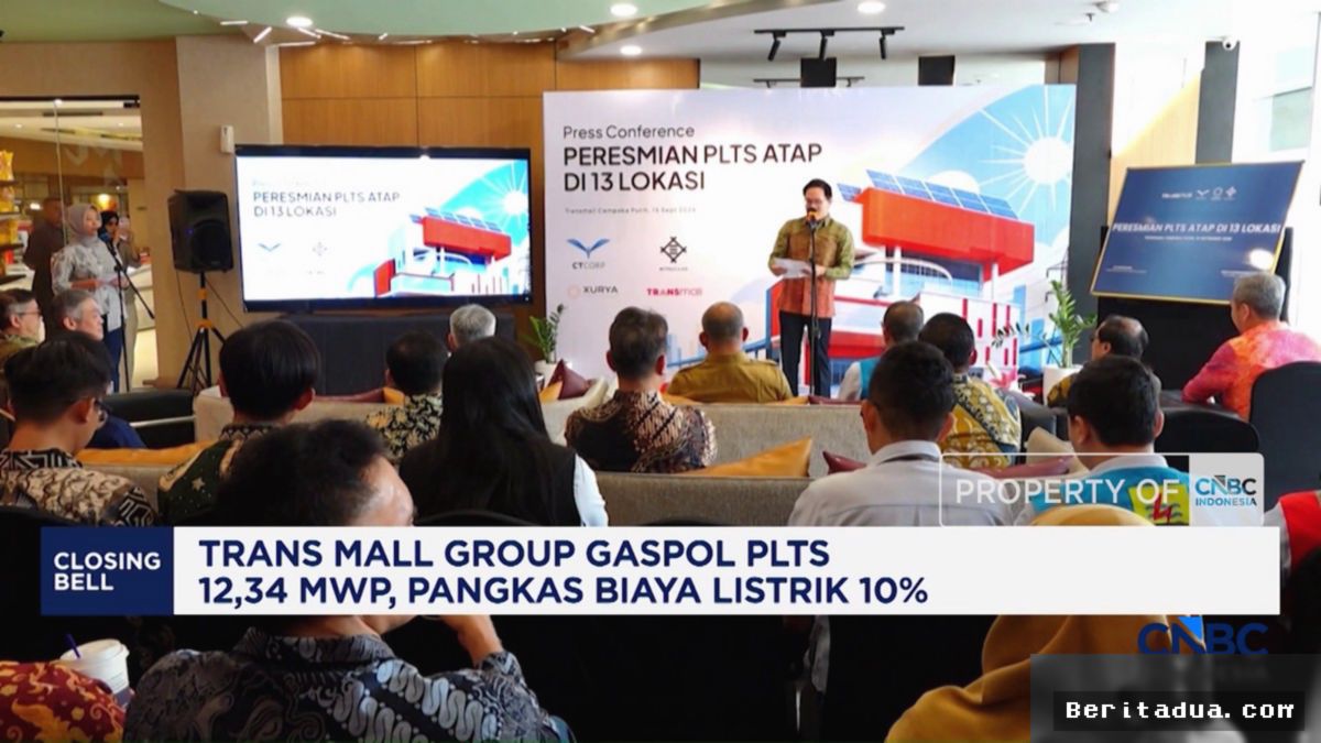 JAKARTA — Trans Mall Group Operasikan PLTS Atap demi Tekan Emisi