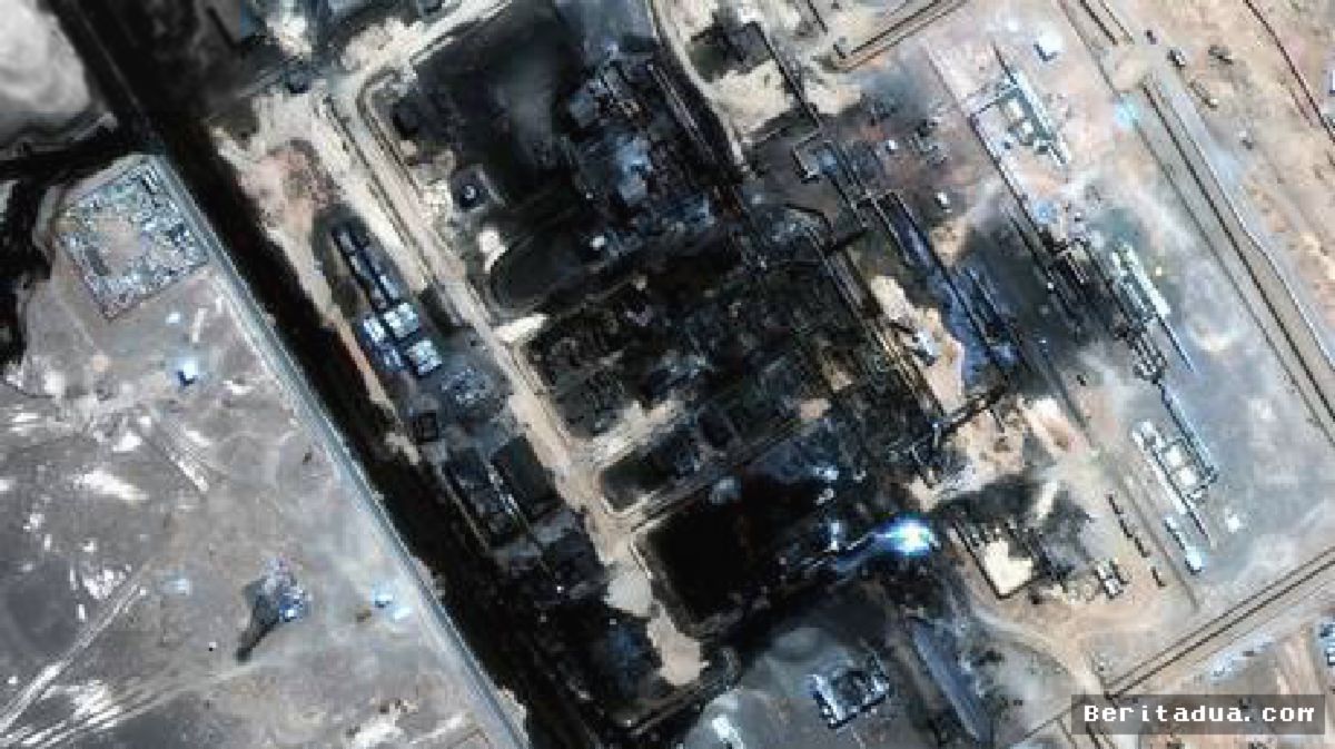 RIYADH — Serangan Drone Lumpuhkan Pipa Minyak Arab Saudi