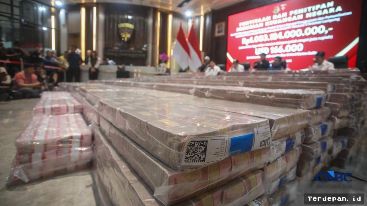Kejagung Menyita Uang Tunai Rp 1 Triliun Kasus Korupsi Hutan Lampung