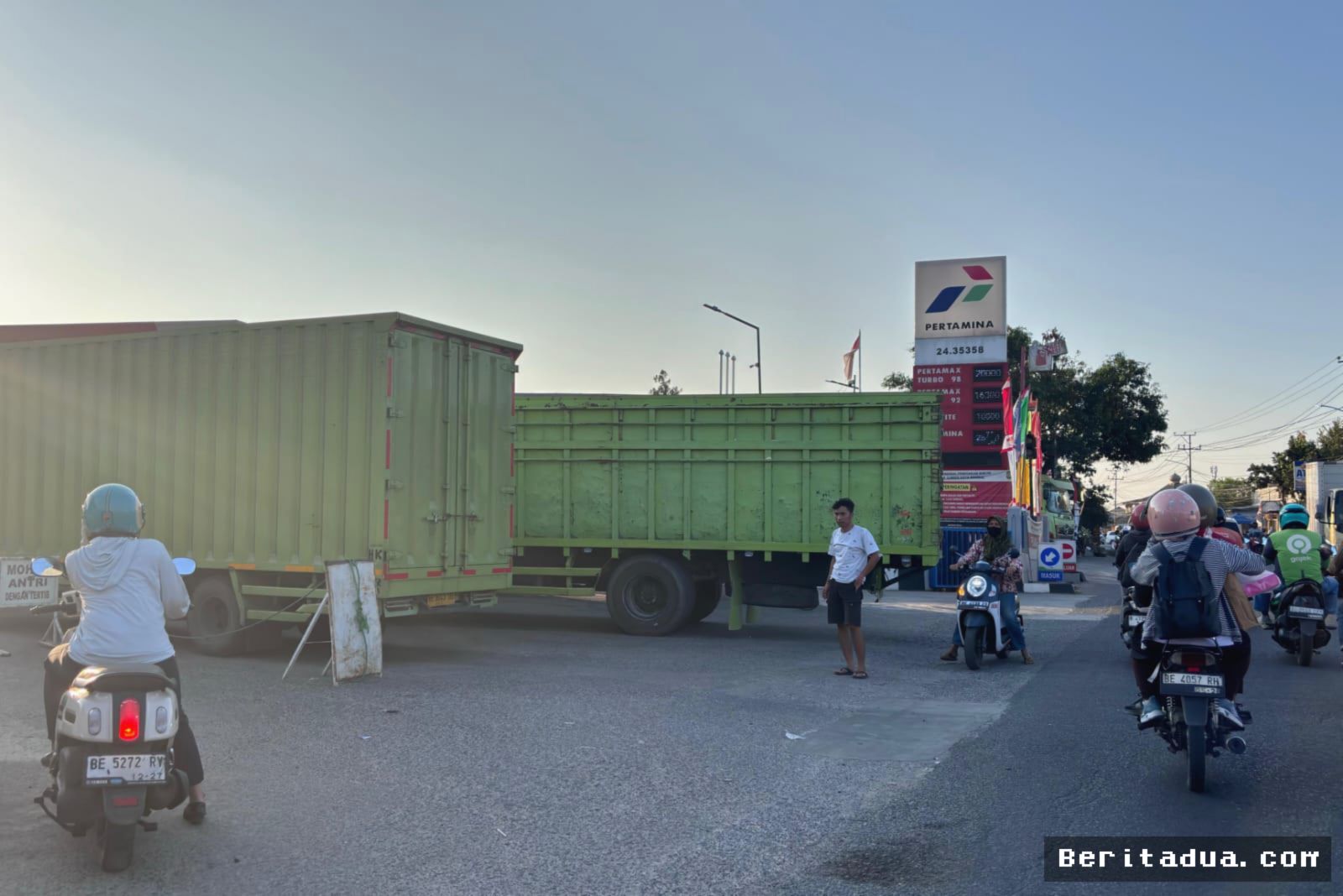 Lampung — Antrean Bio Solar Mengular Meski Distribusi Tembus 108 Persen