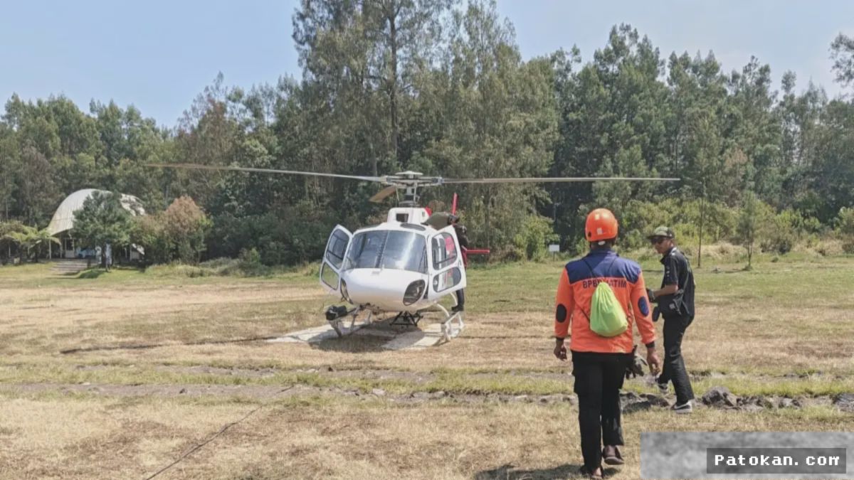 BPBD Jatim Siagakan Water Bombing Atasi Karhutla Gunung Kawi-Buthak