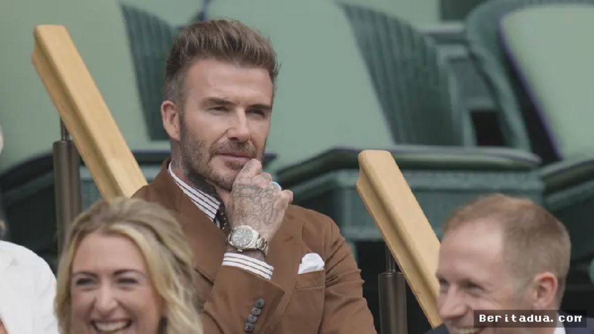 David Beckham Curi Perhatian Publik di Kejuaraan Wimbledon 2022