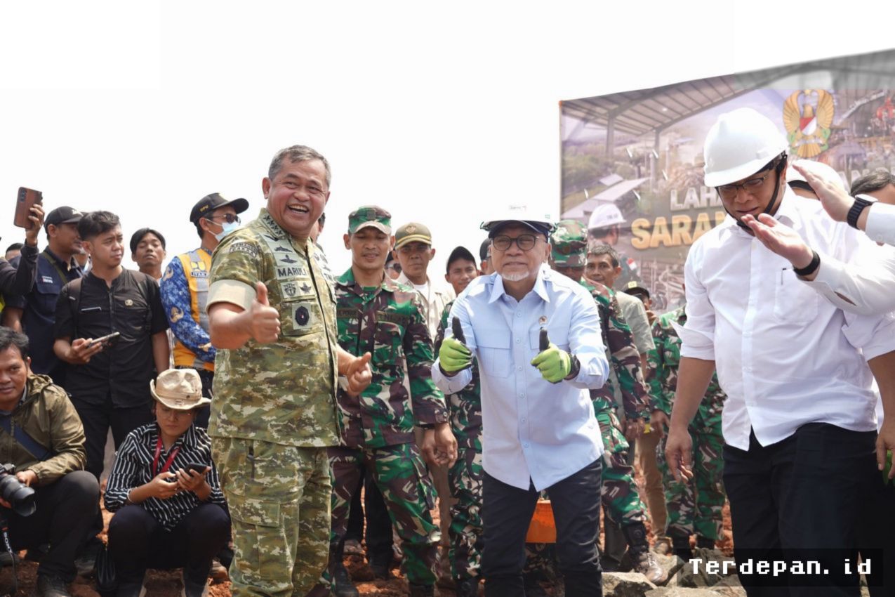 BOGOR — TNI AD Dukung Pembangunan Pengolahan Sampah Jadi Solar