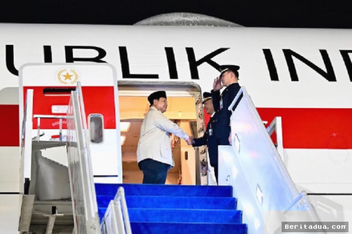 JAKARTA — Prabowo Tiba di Indonesia usai KTT BRICS 2026