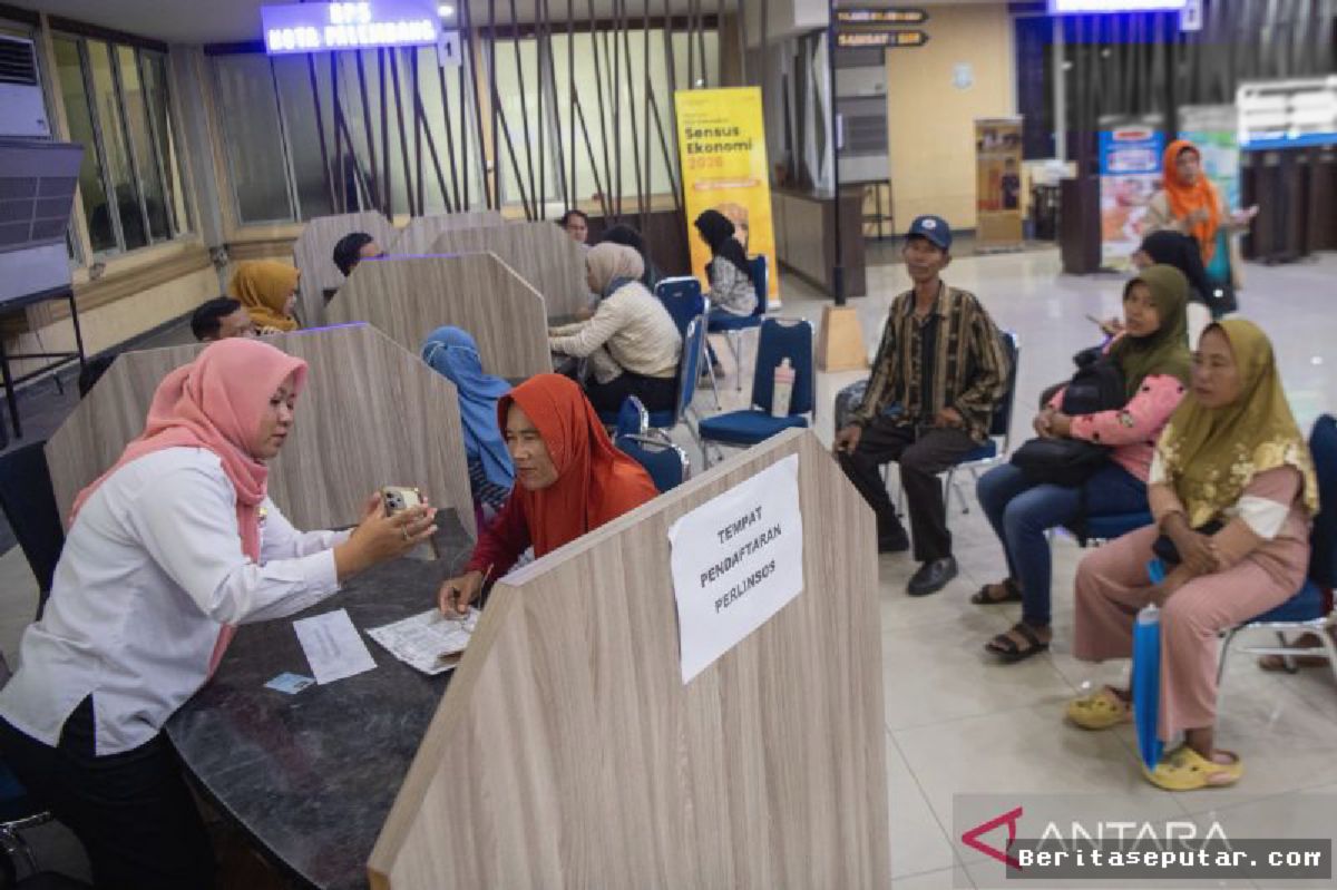 Palembang Verifikasi 58 Ribu KK Penerima Perlinsos Digital Lewat Biometrik