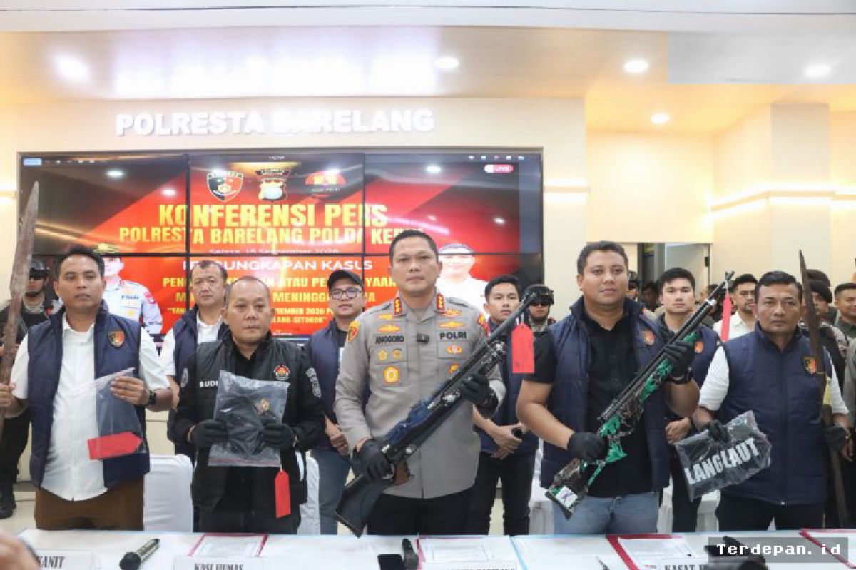 Polresta Barelang Tetapkan Tiga Tersangka Bentrokan Maut Lahan Batam