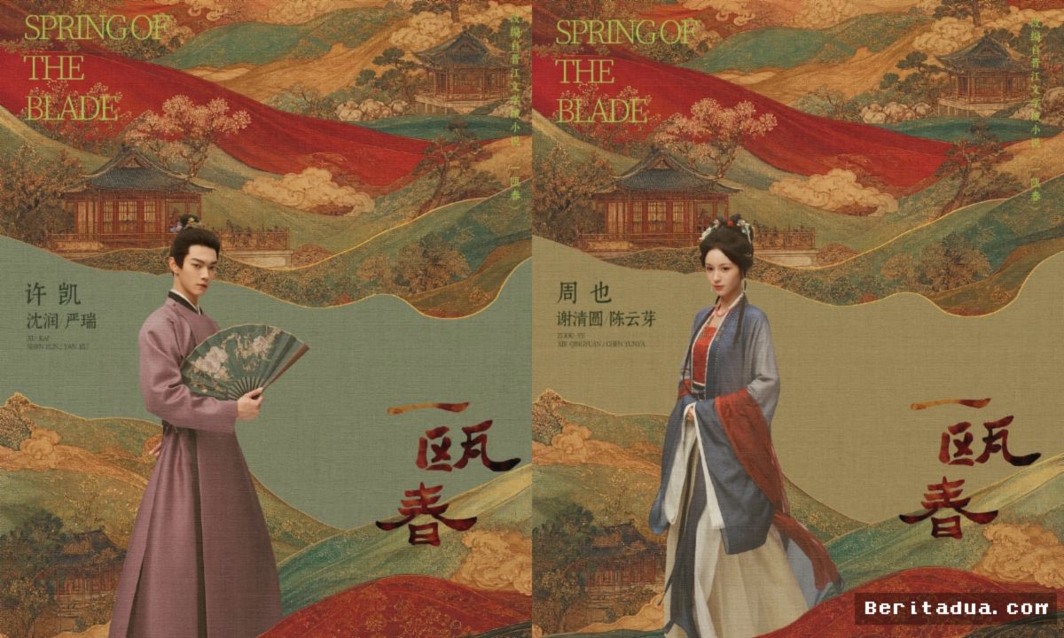 BEIJING — Drama China Spring of the Blade Resmi Rilis Pikat Pemirsa