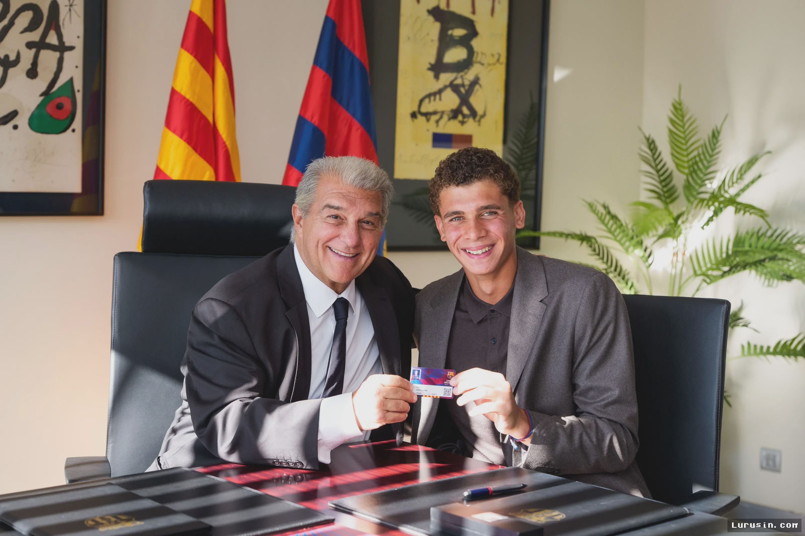 BARCELONA — Barca Resmi Amankan Hamza Abdelkarim Hingga 2030