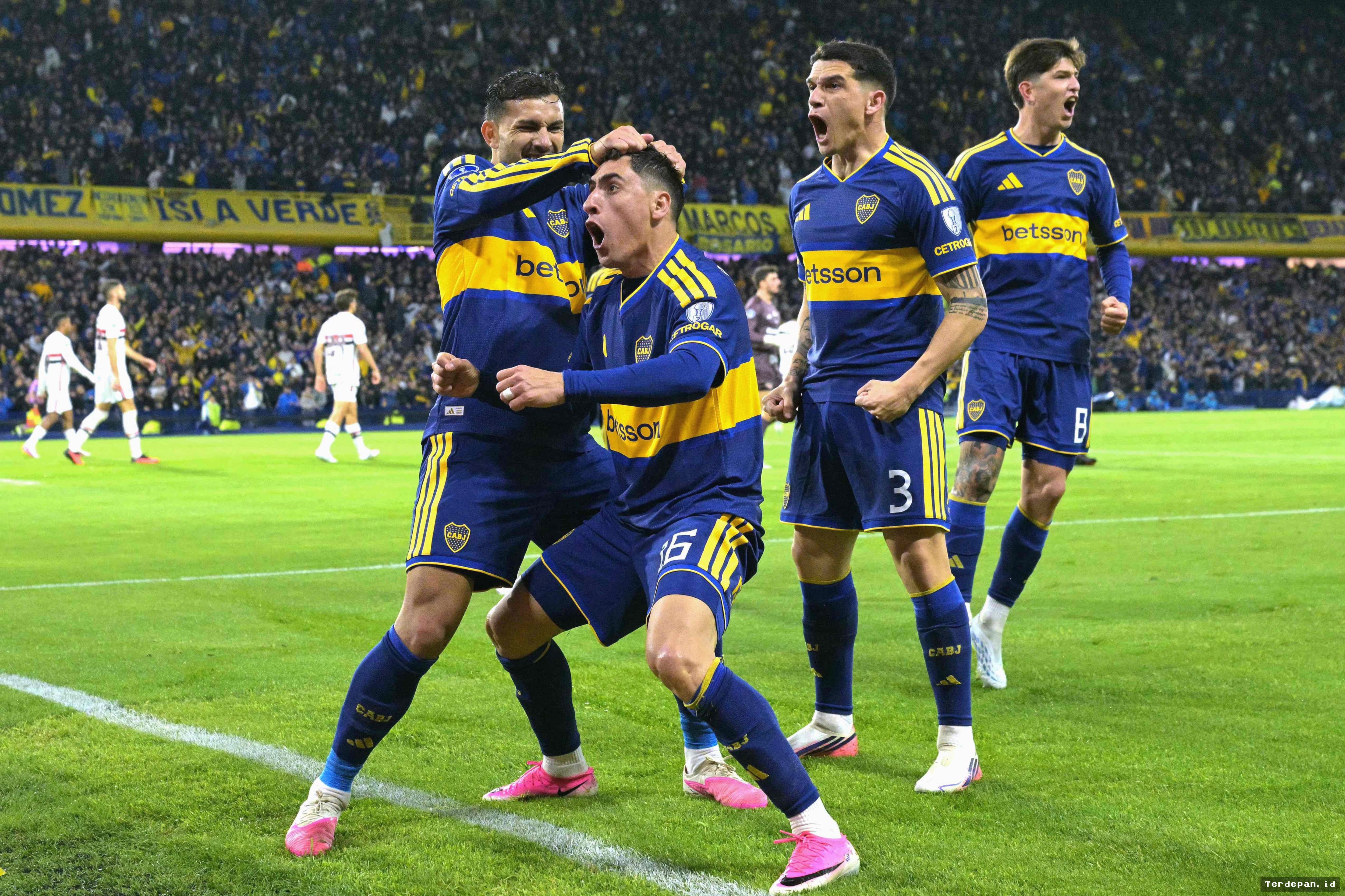 BUENOS AIRES — Boca Juniors Tekuk São Paulo 1-0 di Copa Sudamericana
