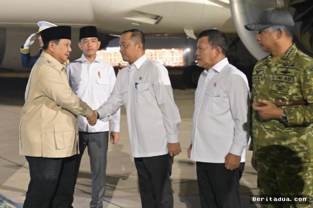 Prabowo Subianto Tiba di Jakarta Usai Hadiri KTT BRICS 2026