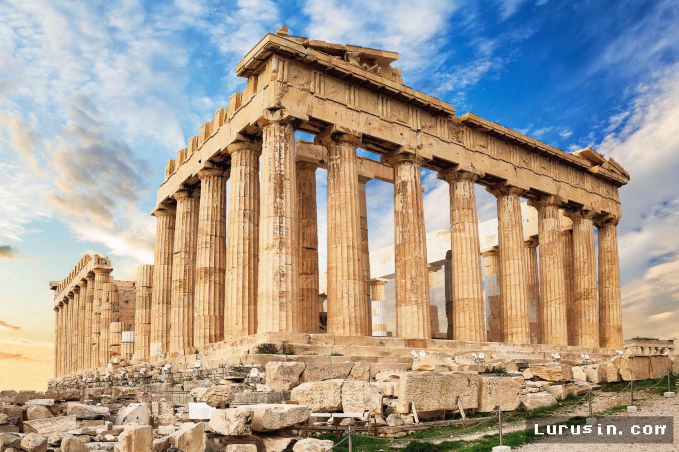 YUNANI — Peneliti Ungkap Mitos Ilusi Optik Arsitektur Parthenon