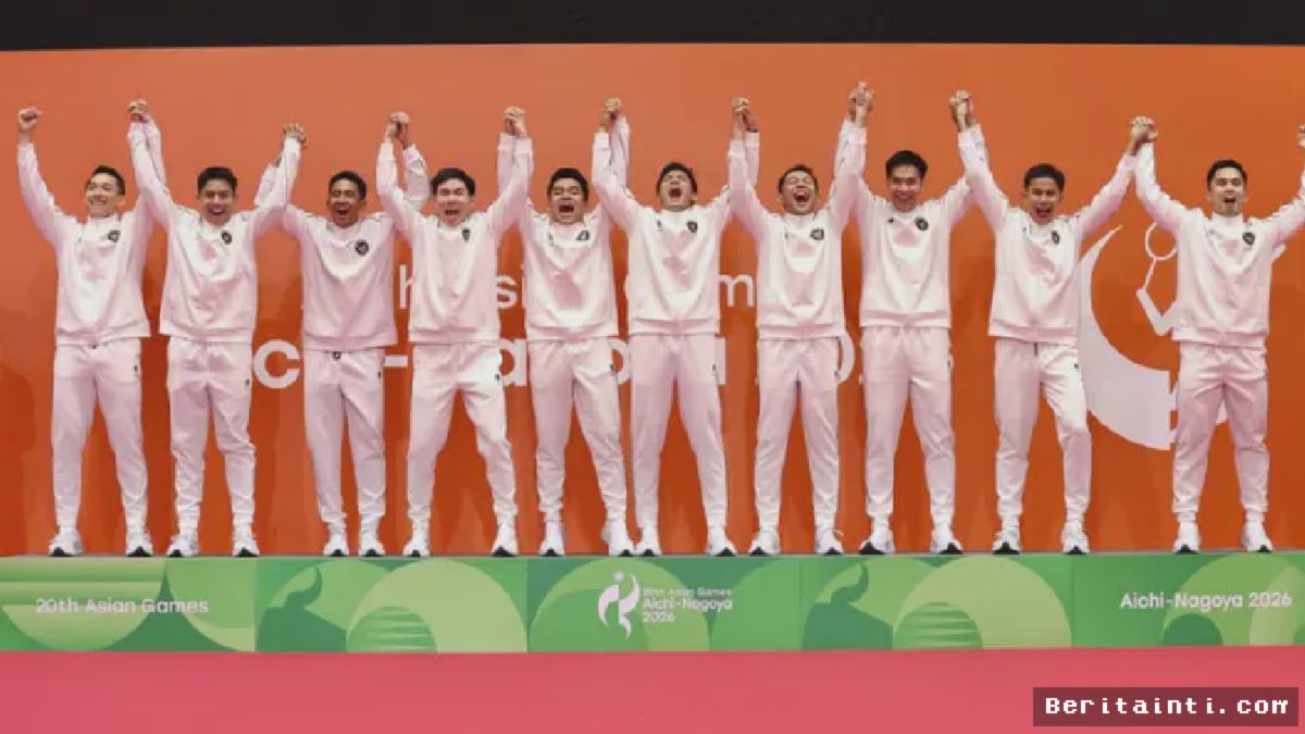 Indonesia Rebut Emas Bulutangkis Beregu Putra Asian Games 2026