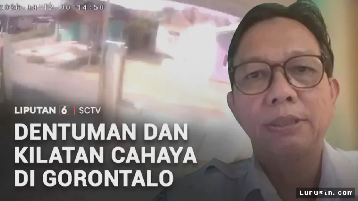 Gorontalo Geger Akibat Kilatan Cahaya Misterius dan Dentuman Keras