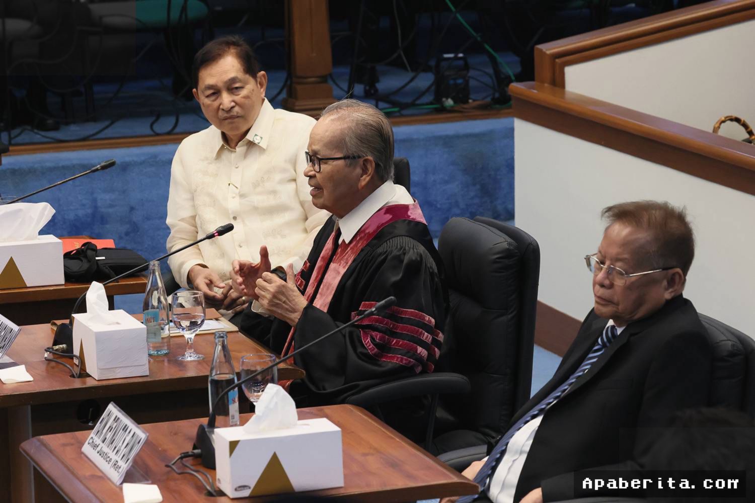 MANILA — Tiga Mantan Hakim Agung Pertanyakan Aturan Kuorum Pemakzulan
