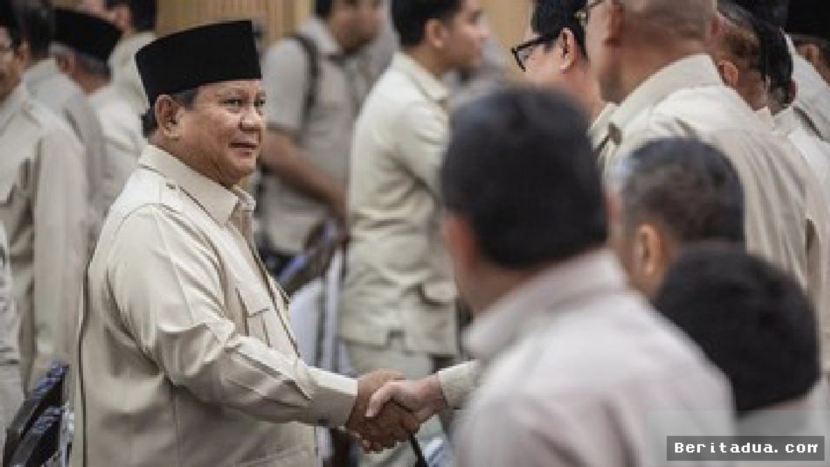 JAKARTA — Prabowo Gagas Akademi Khusus Pejabat Tinggi dan Kepala Daerah