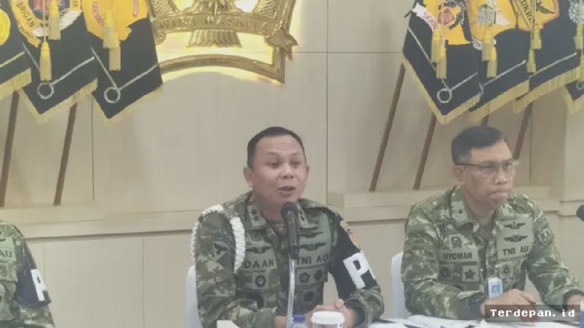 Danpuspomau Marsda TNI Daan Sulfi Gelar Jumpa Pers Kasus Penganiayaan Serda Ahmad
